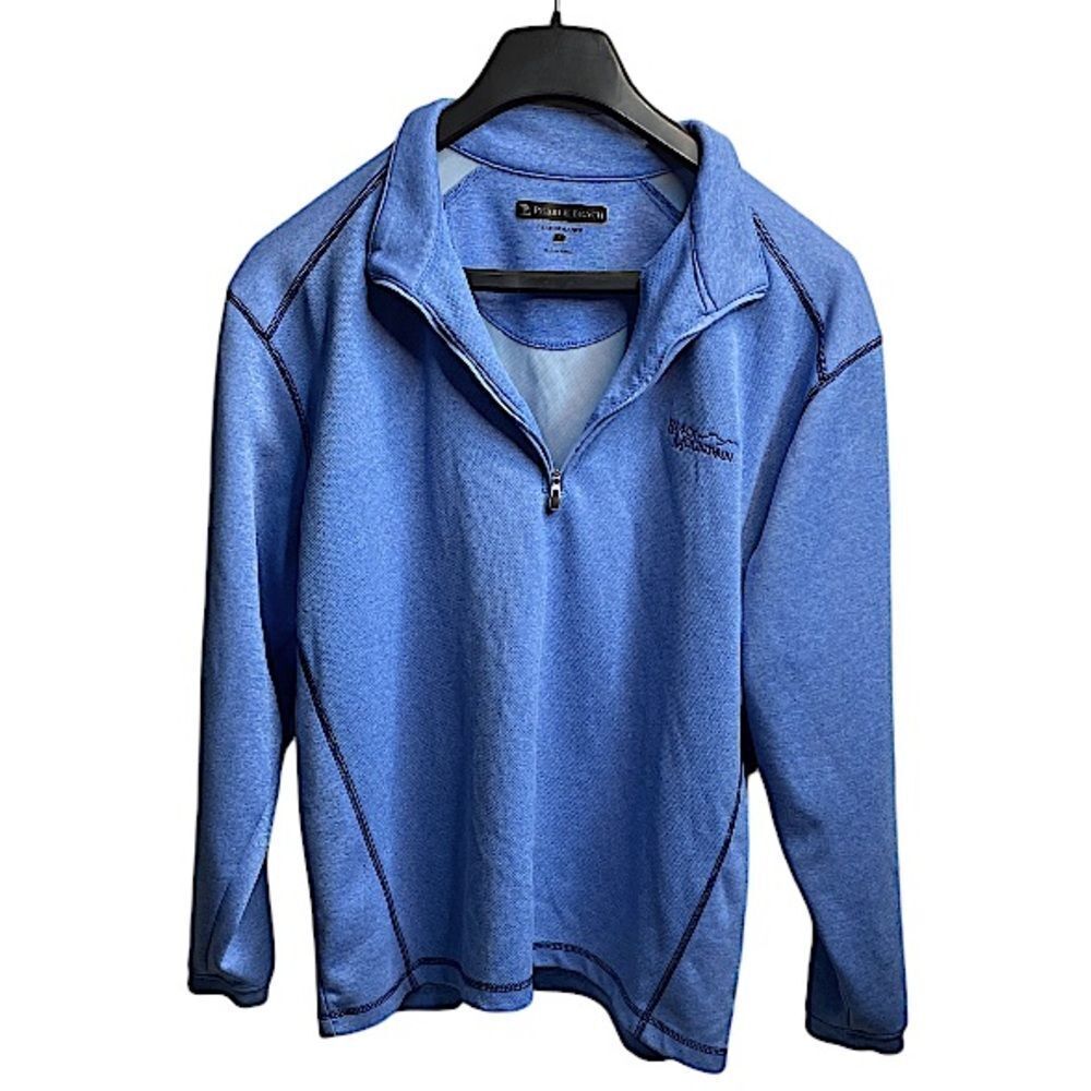 Pebble Beach Performance Men’s Large Quarter Zip Pullover Sweater Classiccore